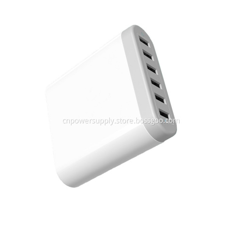 6USB Intelligent DeskTop USB Quick Charger 5V6A